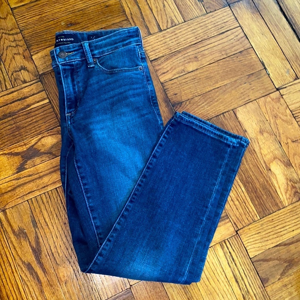 Lucky brand sweet cropped jeans size: 2/26